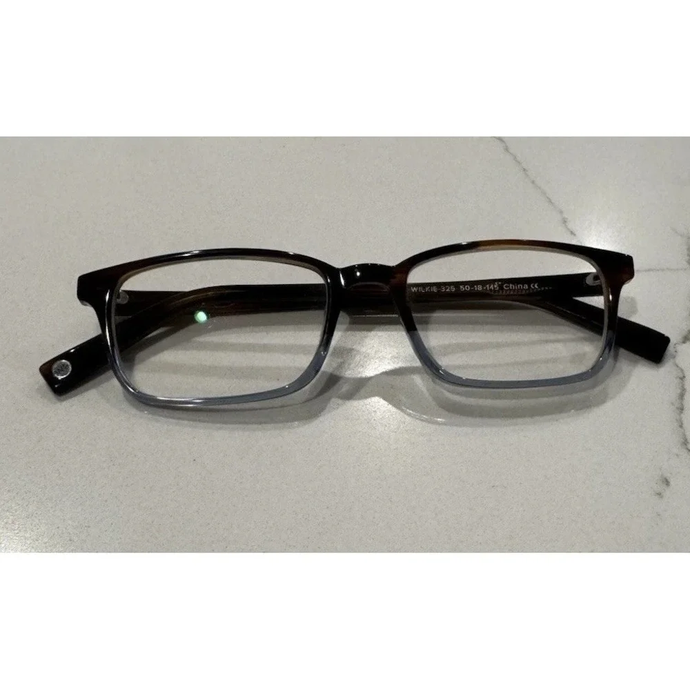 Warby Parker Eyeglasses WILKIE 32550 18-145 Frames With Case Designer Glasses